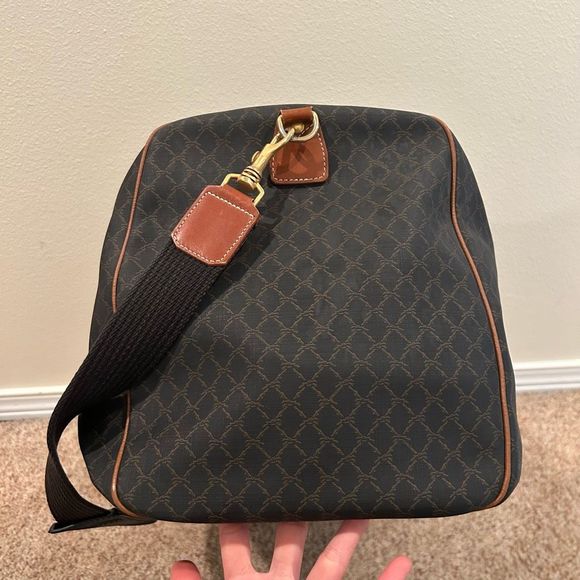 LongChamp vintage Weekender Bag Leather. Like new condition - Picture 9 of 15